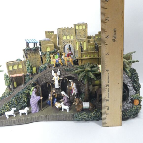 The O Little Town of Bethlehem - Thomas Kinkade Hawthorne Village NO AC ADAPTER - Picture 7 of 14